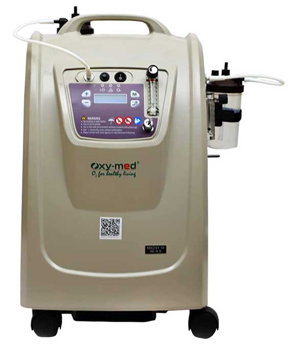 GlobalPrime Healthcare – Best Medical Equipment Supplier in Rajasthan | Oxymed 10 LPM Oxygen Concentrator